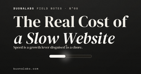 The Real Cost of a Slow Website